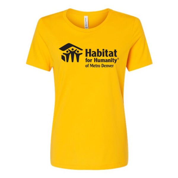 Womens Relaxed Jersey Tee - Printed Logo Thumbnail