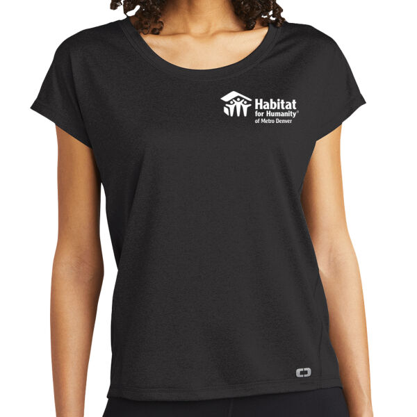 OGIO Womens Pulse Dolman Tee - Printed Logo Thumbnail