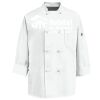 Eight Knot Button Chef Coat with Thermometer Pocket Thumbnail