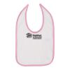 Infant Contrast Trim Premium Jersey Bib Thumbnail